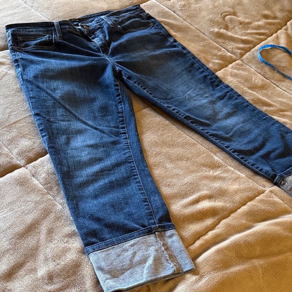 Joe's Jeans Blue Denim Capris